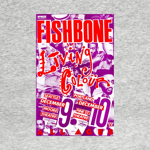 Fishbone x Living Colour (1990) by Scum & Villainy